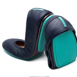 Tieks California Navy Size 11